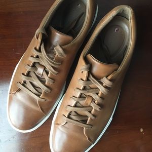 Clark’s Costa Tan Leather Shoes - Size 11